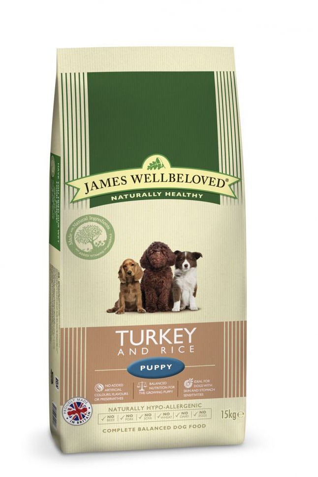 James Wellbeloved Junior Indyk&ryż 2 kg