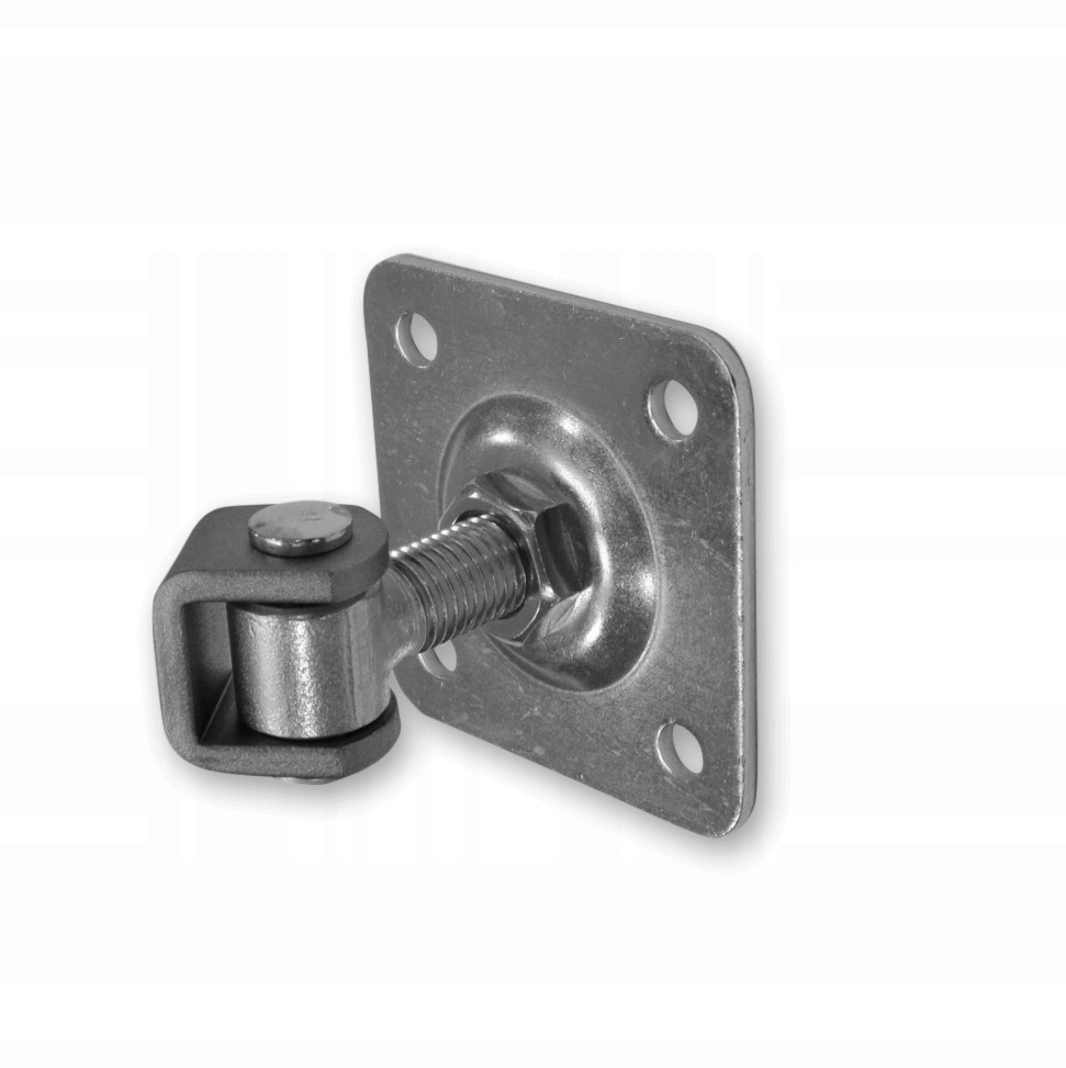 Zawias Regulowany M16 Z Podstawą 75x75x4 Do Bramy