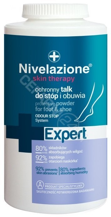 Nivelazione skin therapy Ochronny talk do stóp i obuwia 110g