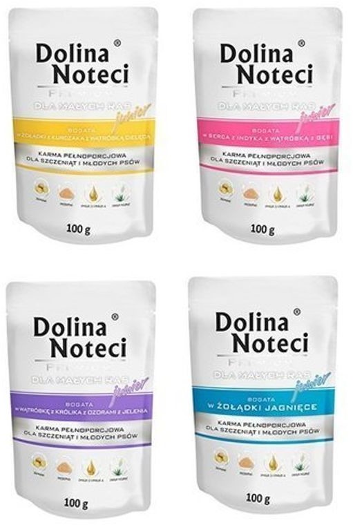 Dolina Noteci Premium dla małych ras JUNIOR MIX 20x100g
