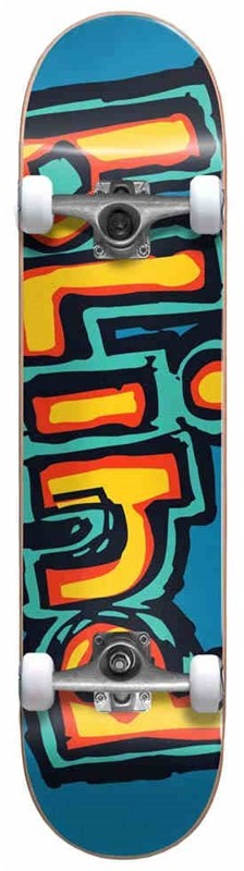 Blind zestaw Matte Og Logo Fp Complete Bright Red/Teal BRIGHT-RED-TEAL) rozmiar 7.75