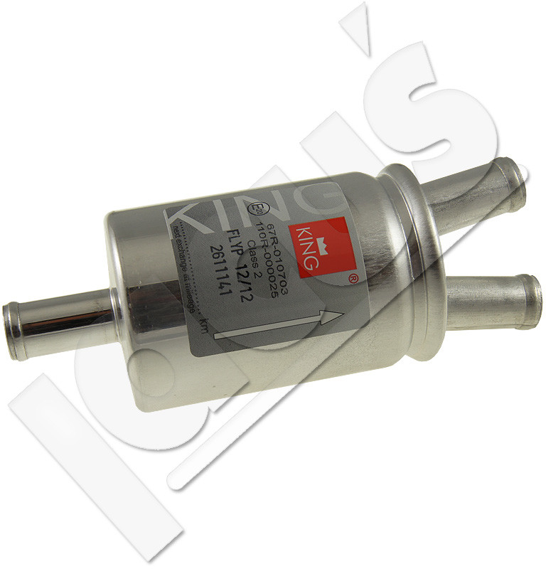 King Filtr fazy lotnej King FLYP 12mm / 2x12mm poliester FLYP 12/12