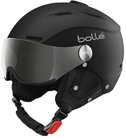 Bollé kask narciarski backline Visor Soft Black/Silver Gun/Lemon 31154