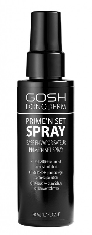 Gosh DONODERM - PRIME'N SET SPRAY - Utrwalający spray do makijażu - 50 ml GOSDNSSMA