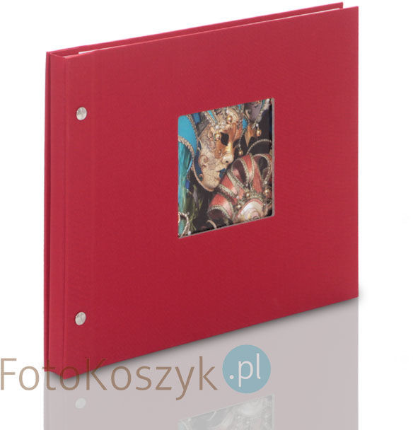 Goldbuch Album Bella Vista XXL czerwony (tradycyjny, 40 kremowych stron)
