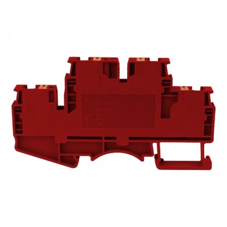 Geberit DEGSON szynowa zaciskowa czerwona 4mm2 2-piętrowa 4-przewodowa DSKK4-01P-16-00A(H)