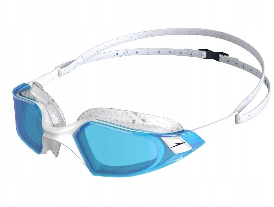 Speedo Aquapulse Pro Okulary pływackie, navy/white/blue 2021 Okulary do pływania 68-12264D641-OSFA