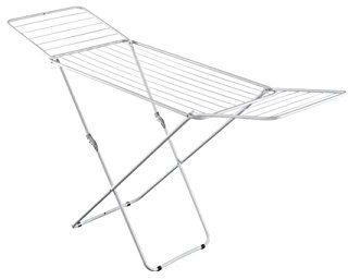 Metaltex 407502031 Vulcano suszarka skrzydłowa 18 m, srebrny 407502031