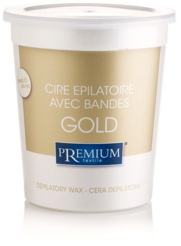 PREMIUM textile Wosk Do Depilacji Premium Gold 700ml 1500.212