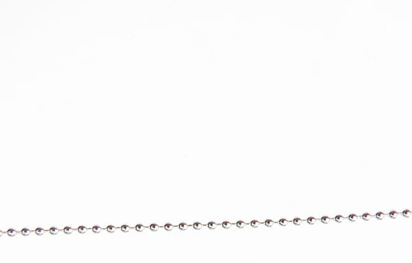 Venus Galeria Łańcuszek kulkowy srebrny  - 43 cm