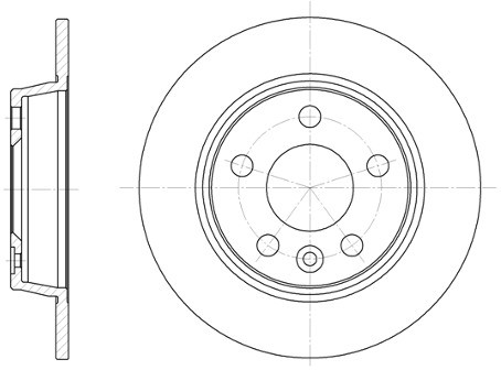 Roadhouse Tarcza hamulcowa 6453.00