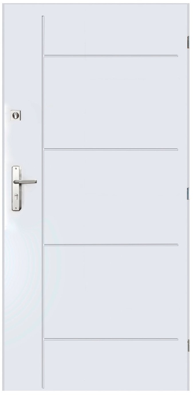 Pantor Drzwi zewnętrzne Rodan białe 80P