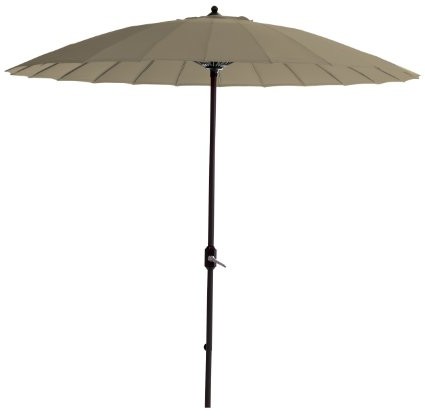 Garden Impressions 11076 Manilla parasol przeciwsłoneczny o średnicy 250 cm, Royal Szary/Taupe