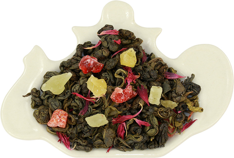 Zielona herbata z wiśnią i kiwi - 100g