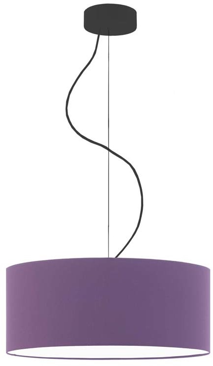 LYSNE Nowoczesny zwis HAJFA fi - 40 cm - kolor fioletowy 14529/60 - kolor fioletowy