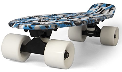 SportPlus Sport Plus EZY Mini-Cruiser Skateboard, 56 cm SP-SB-306