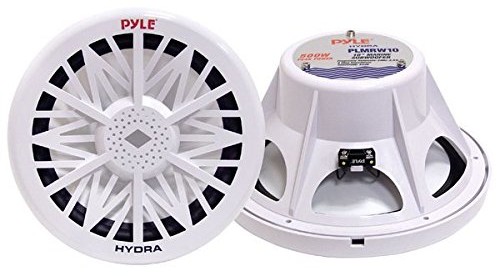 PYLE AUDIO INC Pyle PLMRW8 subwoofer 20,3 cm 400 W 4 omów Marine  biały PLMRW8