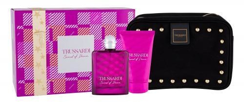 Trussardi Sound of Donna zestaw Edp 100 ml + Mleczko do ciała 100 ml + Kosmetyczka dla kobiet