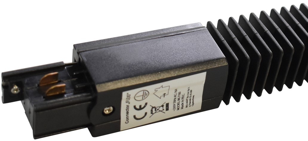 ECO-LIGHT Łącznik Lampy Track Light Black 3 Circuit Typ Flexi ML7100