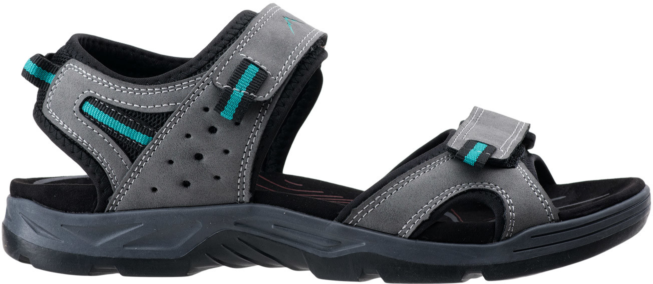 Elbrus Męskie Sandały ECOLER 4525-GREY/TURQ
