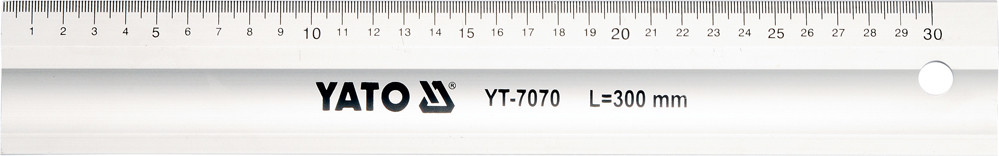 Yato Przymiar aluminiowy 30cm YT-7070