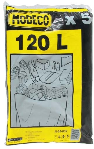 Modeco Worki na odpady budowlane 120L 5szt MN-05-635 MN-05-635