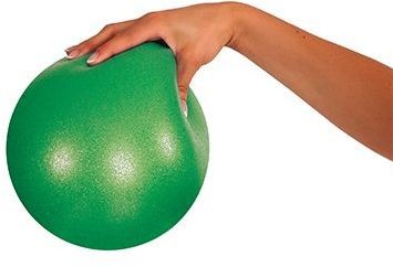 Piłka rehabilitacyjna ogólnorozwojowa MIĘKKA REDONDO 18cm (zielona)
