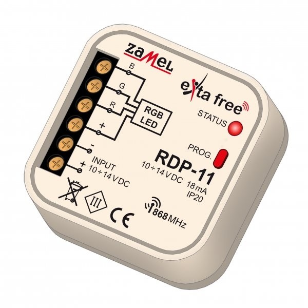 Zamel Exta Free sterownik RGB bezprzewodowy RDP-11 EXF10000090