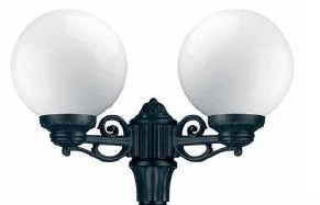 Novolux Oprawa na słup INDURA GLOBO 151E-G05X1A-02 151E-G05X1A-02