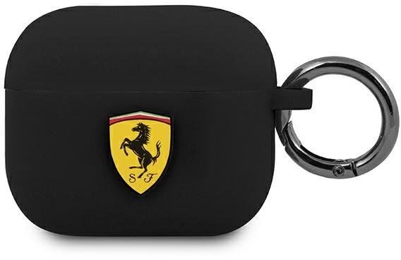 Ferrari Ferrari FEA3SILBK AirPods 3 cover czarny/black Silicone