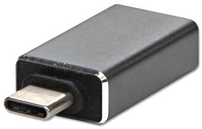 no name Redukcja (3.1), USB A F- USB C, 0m, metalowy KAE1FUCM01