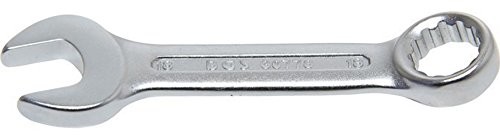 BGS klucz płasko-ring, bardzo krótki, 18 MM, 1 sztuki, 30778