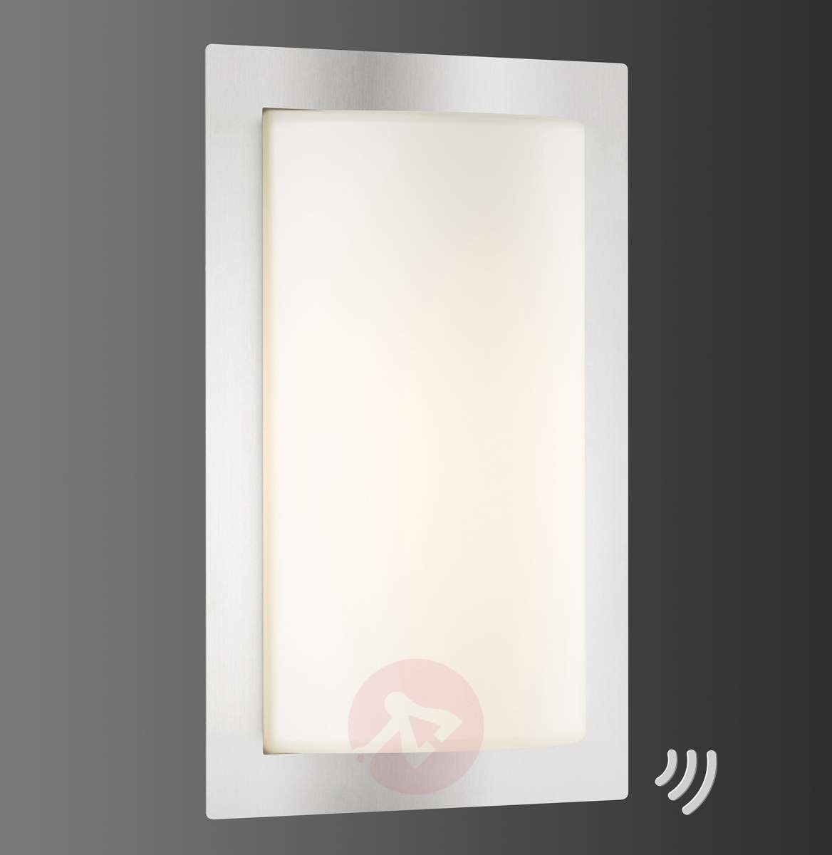 LCD LCD LCD Zewnętrzny kinkiet LED Stal nierdzewna, 1-punktowy 043LEDSEN