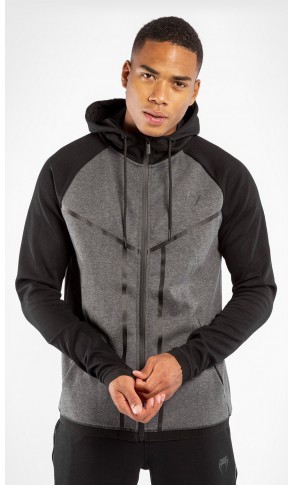 Venum sklep BLUZA VENUM LASER X CONNECT Z KAPTUREM DARK HEATHER GREY
