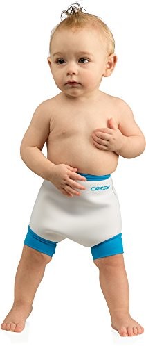 Cressi unisex Baby Reusable Swim Nappy kąpieluszki, biały XVA980305