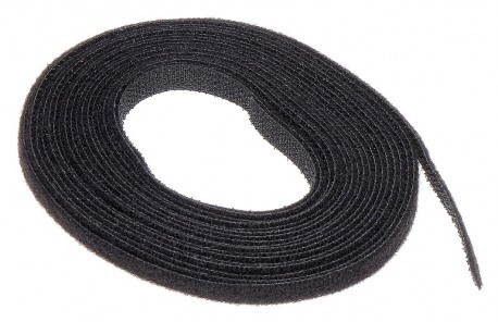 Em Group Uniwersalna opaska taśma rzep MAGIC rolka 9,5mm 22,8 m czarna 6109 BMNMR1022
