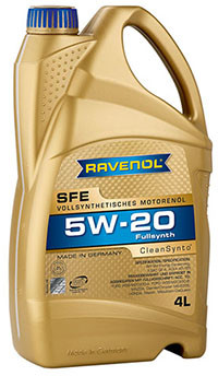 RAVENOL SFE 5W20 CLEANSYNTO 4L