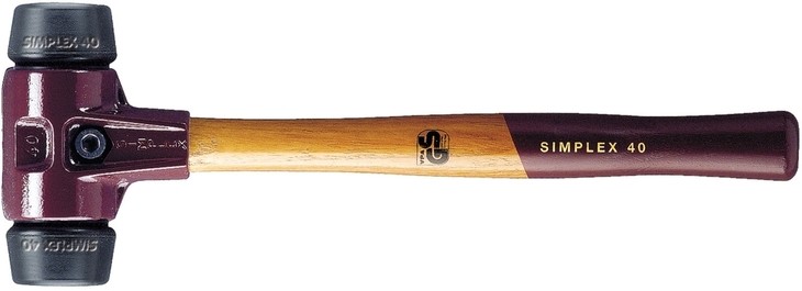 HALDER Młotek brukarski HALDER SIMPLEX 50 -1,15 kg guma - guma