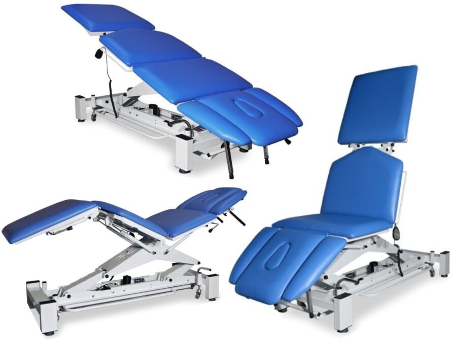 Juventas NSR-TE stół rehabilitacyjny do terapii i masażu 4-częściowy elektryczny NSR T E