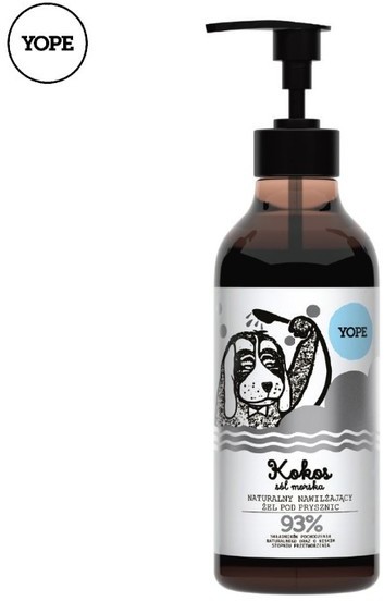 Yope Kokos i Sól Morska Naturalny żel pod prysznic 400ml