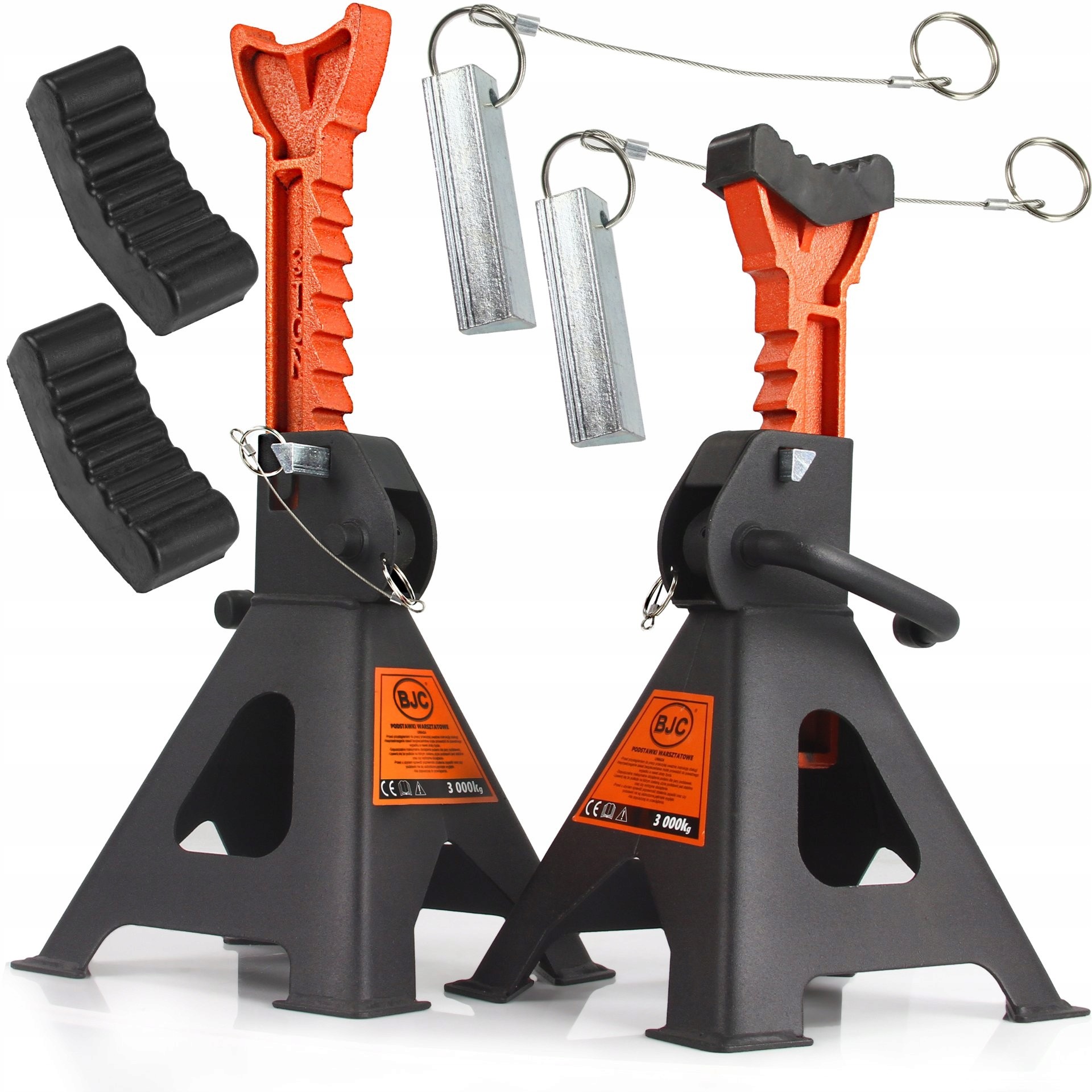 Kobyłki 3T Podstawki Samochodowe Wzmocnione Guma