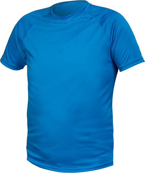 GTV POLAND SPÓŁKA Z OGRANICZONĄ ODPOWIEDZIALNOŚCIĄ SEEVE t-shirt poliestrowy niebieski XL (54)