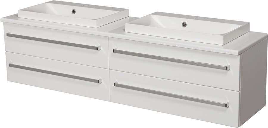 Gante Szafka wisząca z umywalką 160/39/4 seria Fokus B FKS-B-U160/39/4