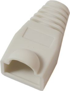 MicroConnect Boots RJ45 White 50pack KON503W