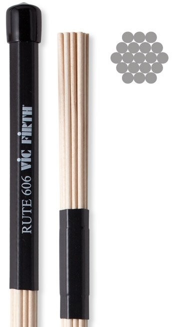 Vic Firth Rute 606-19 kołków - gumowy uchwyt RUTE606
