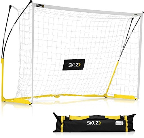 PRO sklz Training Goal 8 X 5 bramka do piłki nożnej, żółto-czarna, One Size Q85P-001_jaune-noir