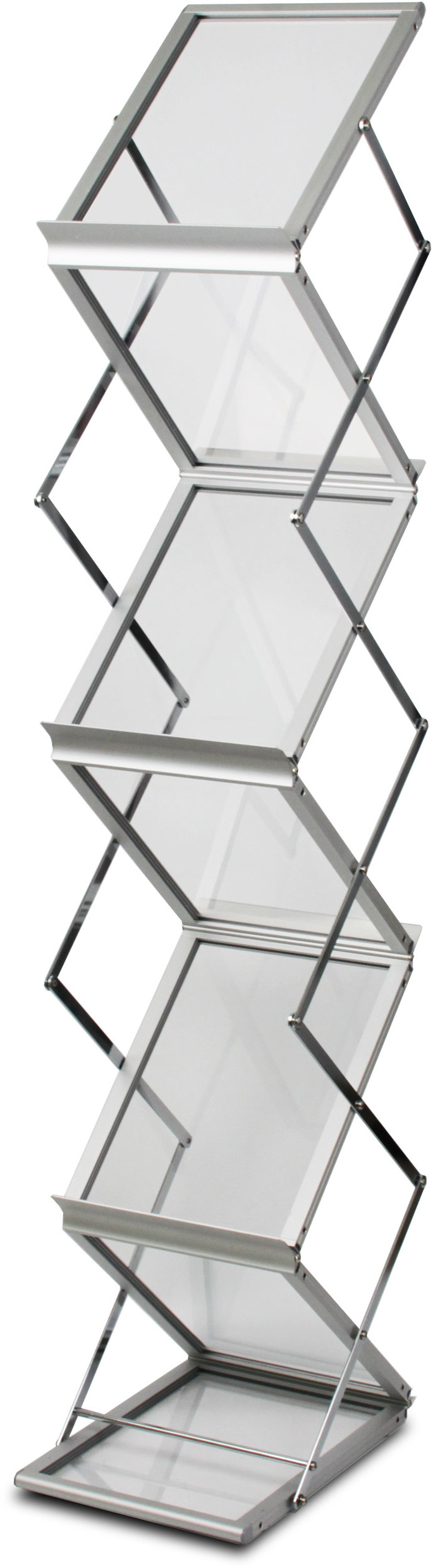 Stojak na ulotki A4 Z-SHAPE
