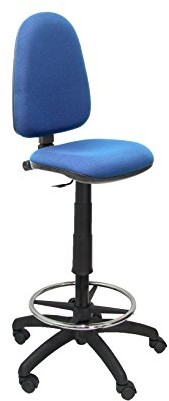 Piqueras y Crespo Stołek piqueras Y crespo t04cp  ergonomiczny, regulowane w wysokości i ARO podnóżek, niebieski morski T04CPBALI200