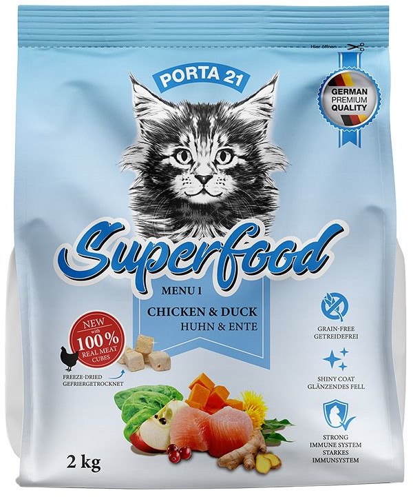 Porta 21 Superfood Menu kurczak i kaczka