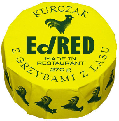 Ed red Żywność konserwowana Ed Red - kurczak z grzybami 270 g